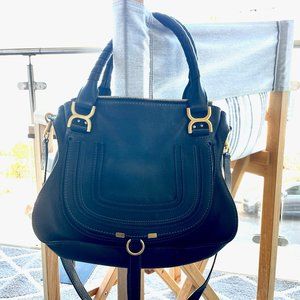 Chloe Medium Marcie Leather Satchel